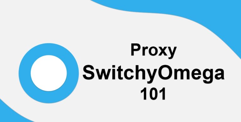 How to Set Up a Proxy in SwitchyOmega
